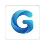 green modern fitness app logog